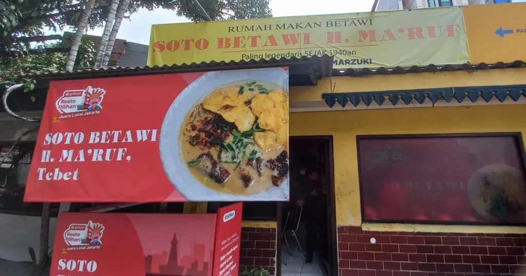 Soto Betawi H. Ma’ruf, Jakarta